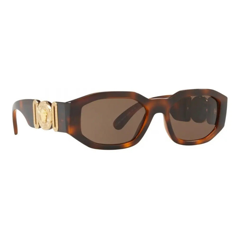 Lentes Versace Notorious Big Biggie Originales 521773ve4361 Único Marrón Havana Havana/dorado