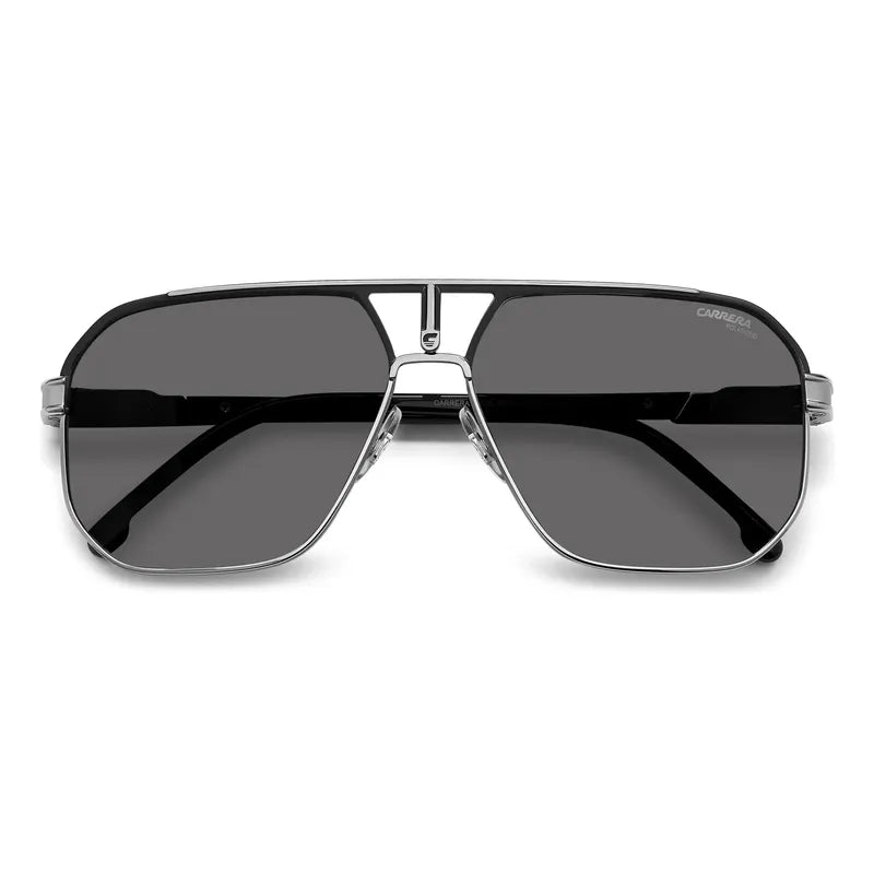 Lentes Carrera Polarizados Caballero Amplios 1062/s, Rzzm9 Único Gris Negro