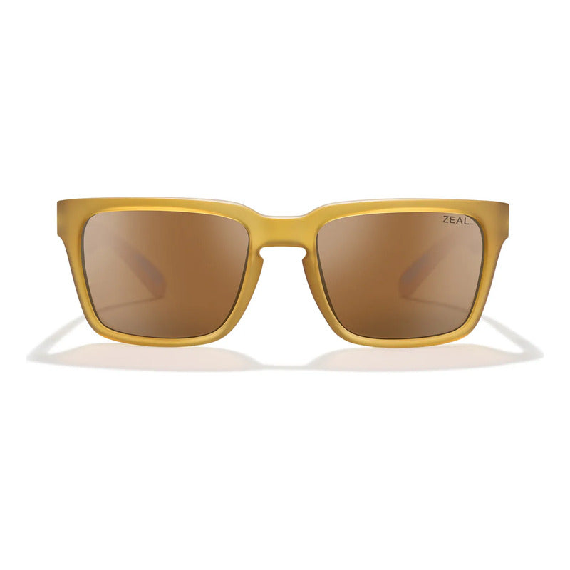 Lentes De Sol Zeal Optics Rendimiento Óptico Maui Jim 12978 Único Caqui
