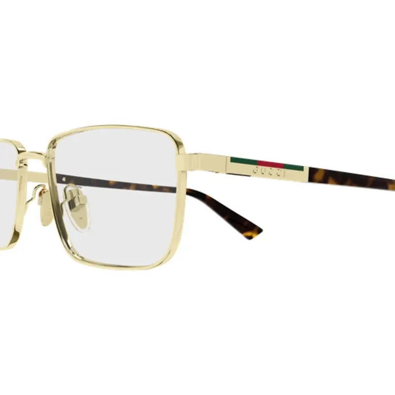 Lentes De Vista Gucci Hombre Ideal Progresivos Gg1964o, 002 Dorado