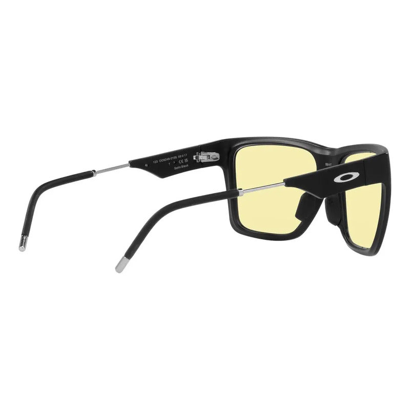 Lentes Gamer Oakley Bloqueo Luz Azul Protección Uv Oo924901 Único Ocre Negro