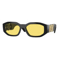 Lentes Versace Biggie Lentes Amarillas De Lujo Ve4361 Gb1/85 Único Amarillo Negro