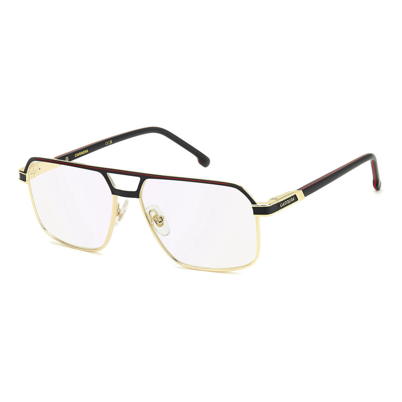 Armazon Carrera Oftalmico Moderno Bisagras Flexibles1145 Dorado