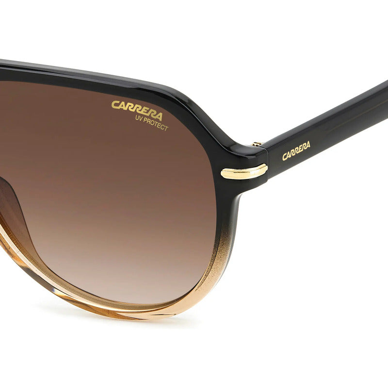 Gafas Carrera Protección Uv 100% Piel Y Ojos 315/s Yqlha Único Café Negro
