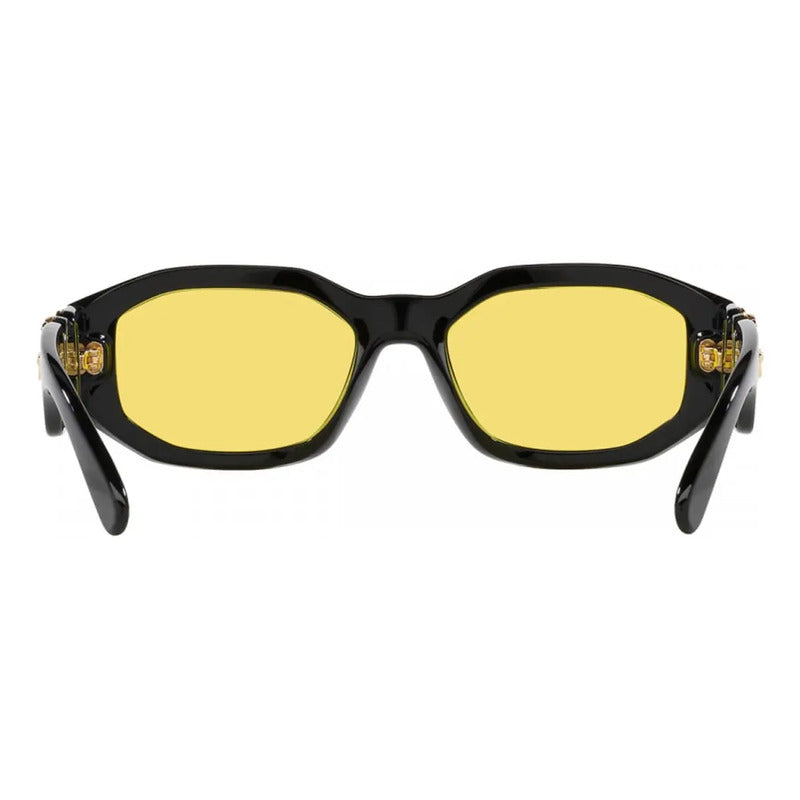 Lentes Versace Biggie Lentes Amarillas De Lujo Ve4361 Gb1/85 Único Amarillo Negro