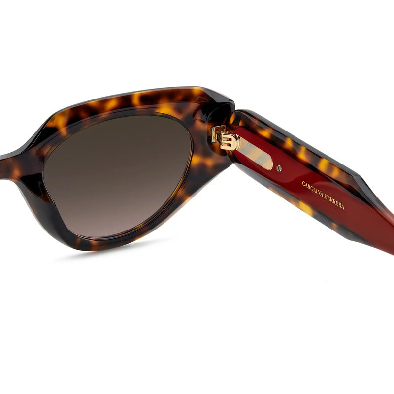 Gafas Solares Carolina Herrera Modelo Nuevo 0221/g/s, O63ha 207103o6350ha Café Tinto
