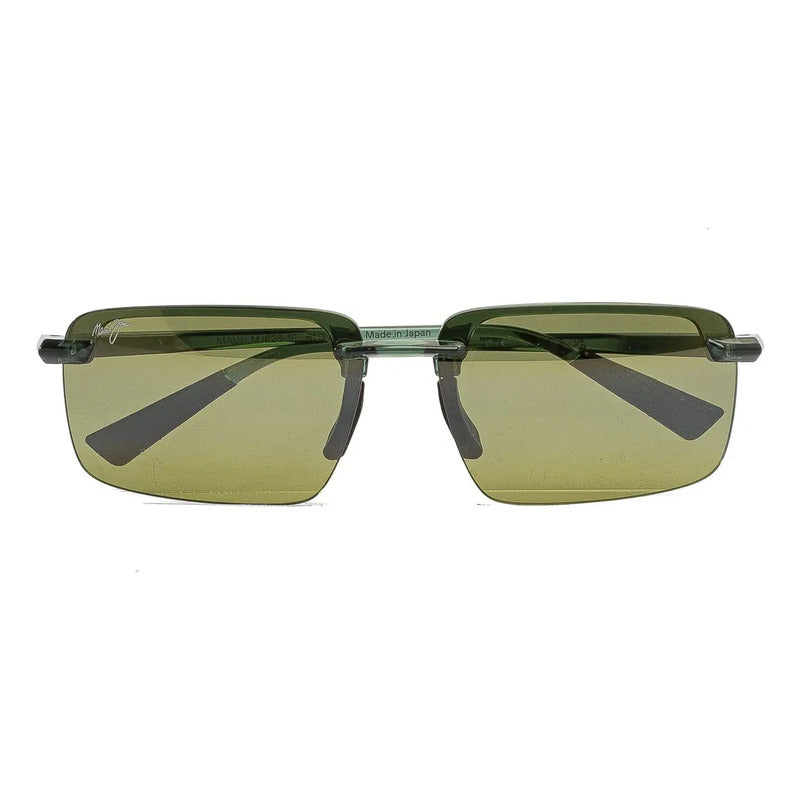 Maui Jim Laulima Modelo Nuevo Original Polarizado Ht626-15 Único Verde Claro Verde Oscuro