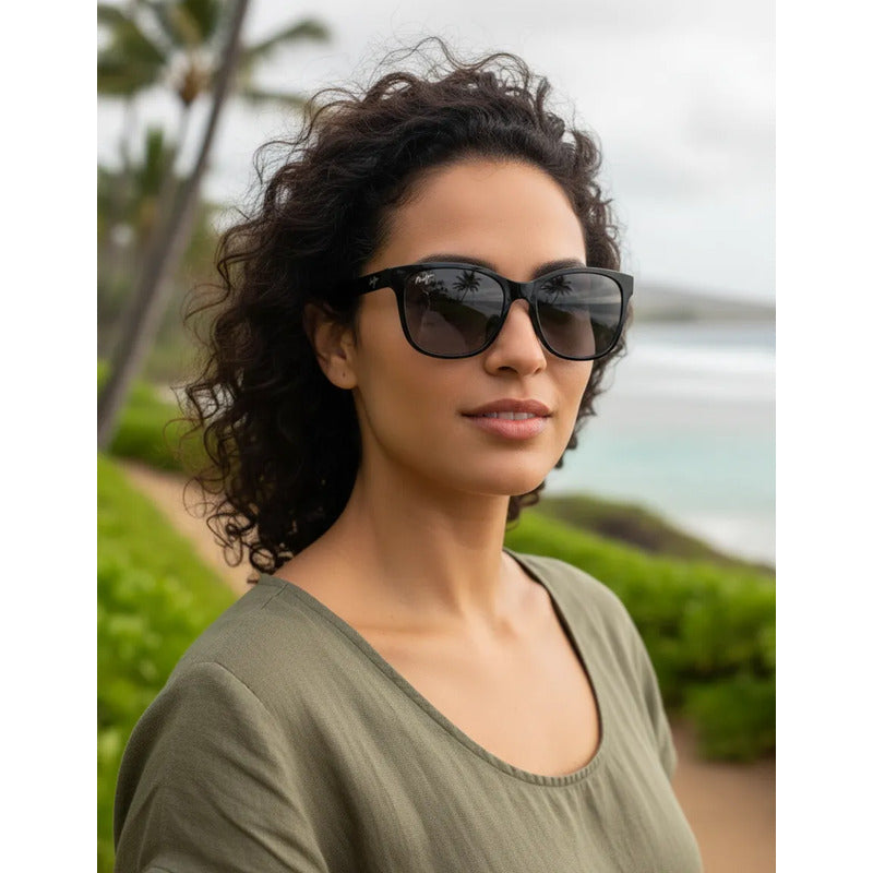 Maui Jim Para Dama Elegantes Ligeros Y Comodos 346-02 Único Negro
