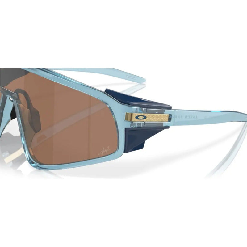 Lentes Oakley Edición Especial Kylian Mbappé Latch 940408 Único Bronce Azul