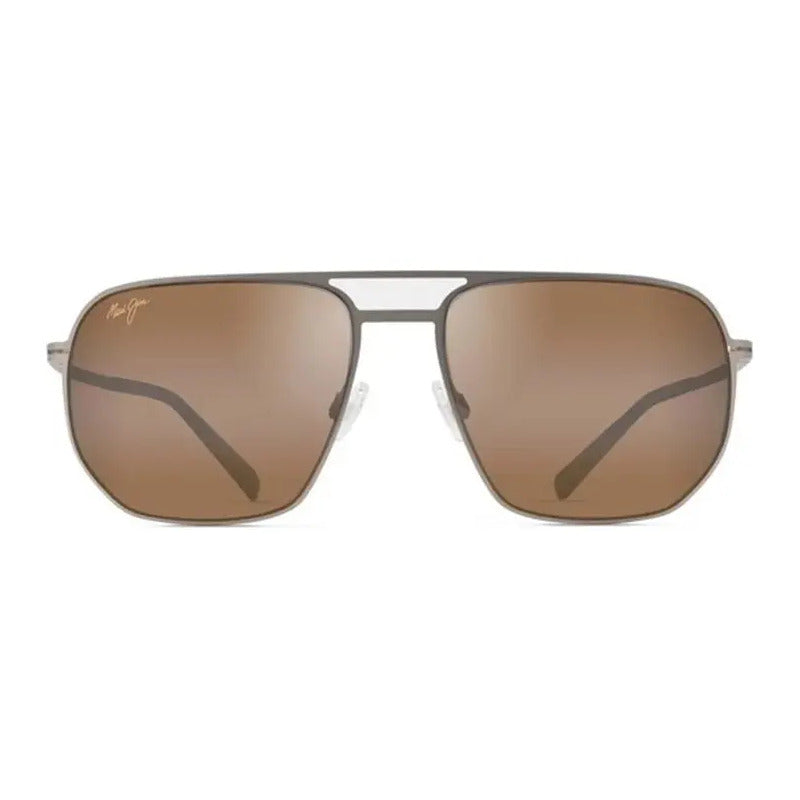 Maui Jim Ultraligeros Acero Inoxidable Sharks Cove H605-01 Gris Café