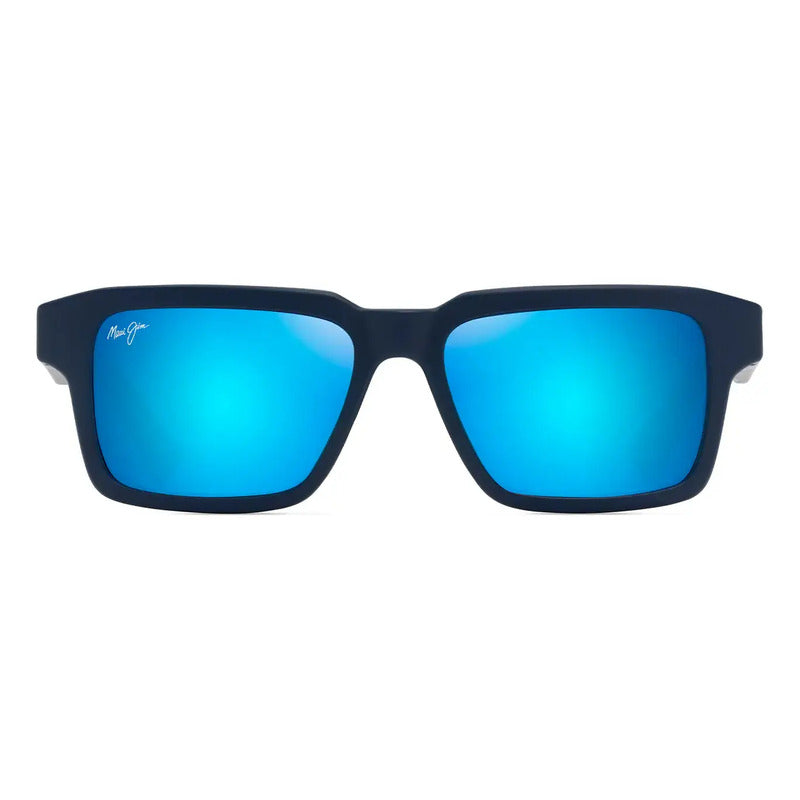 Lentes Maui Jim Espejeados Nueva Colección Kahiko B635-03 Único Azul