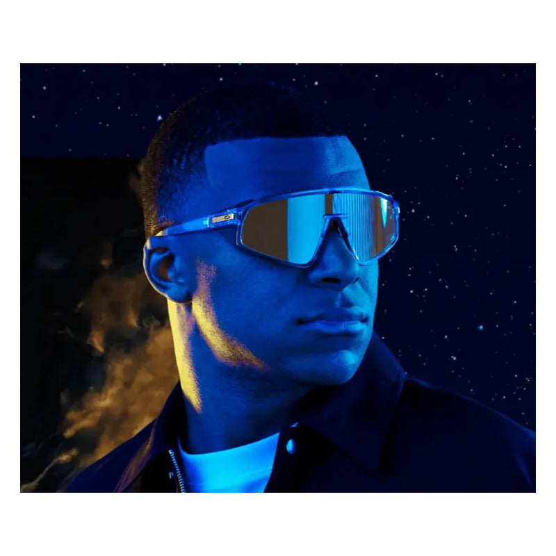 Lentes Oakley Edición Especial Kylian Mbappé Latch 940408 Único Bronce Azul