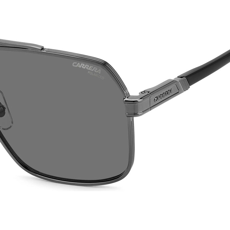 Lentes Solares Carrera Polarizados Nuevo Modelo 1055/s V81m9 Único Gris Negro