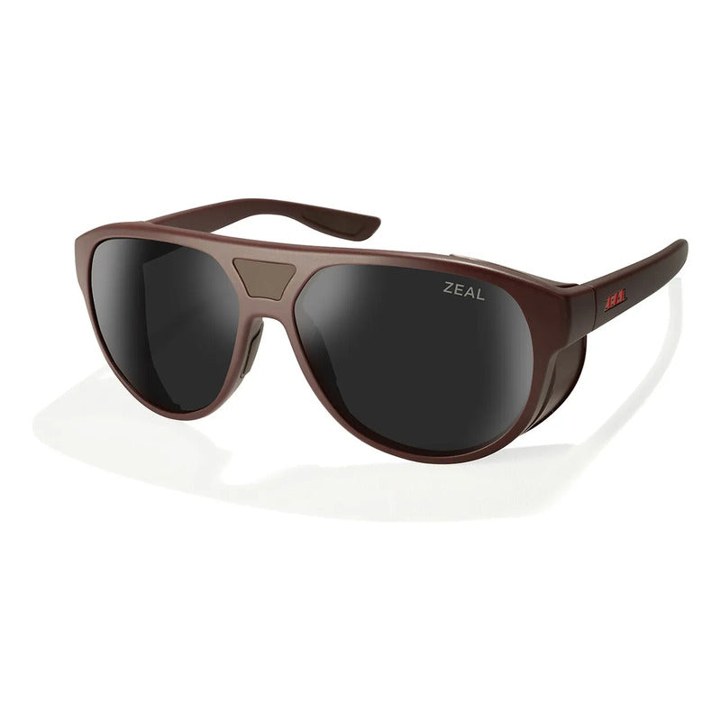 Lentes Solares Zeal Optics Polarizados Legado Maui Jim 12866 Único Tinto Negro