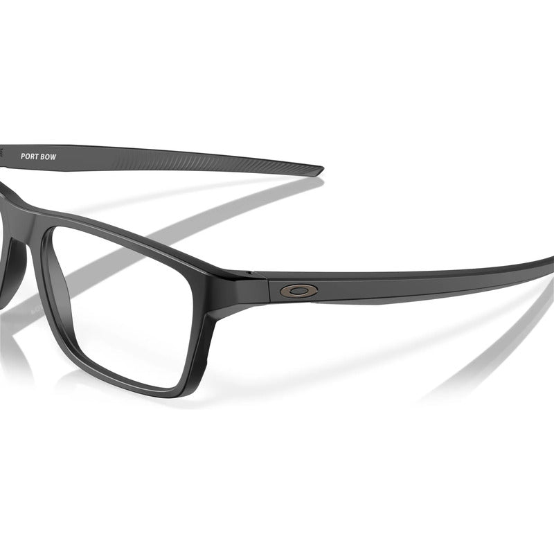Lentes Oftalmicos Oakley Port Bow Armazon Negro Hombreox8164 Negro