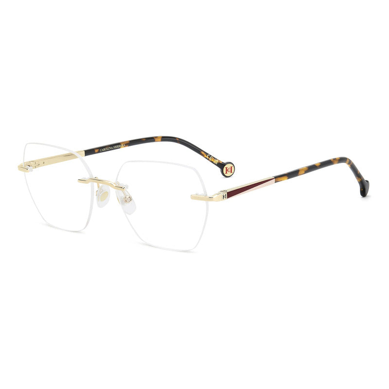 Armazon Carolina Herrera Metal Ligero Con Monograma Her0364 Café