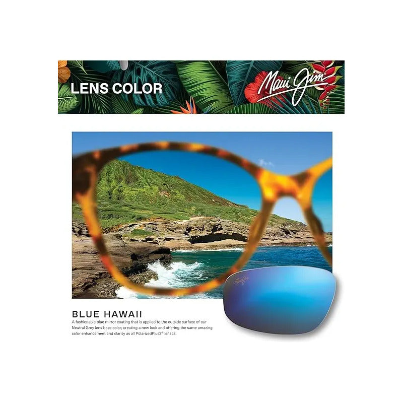 Maui Jim Para Pescar Lentes De Cristal Alenuihaha B839-03s Rectangular