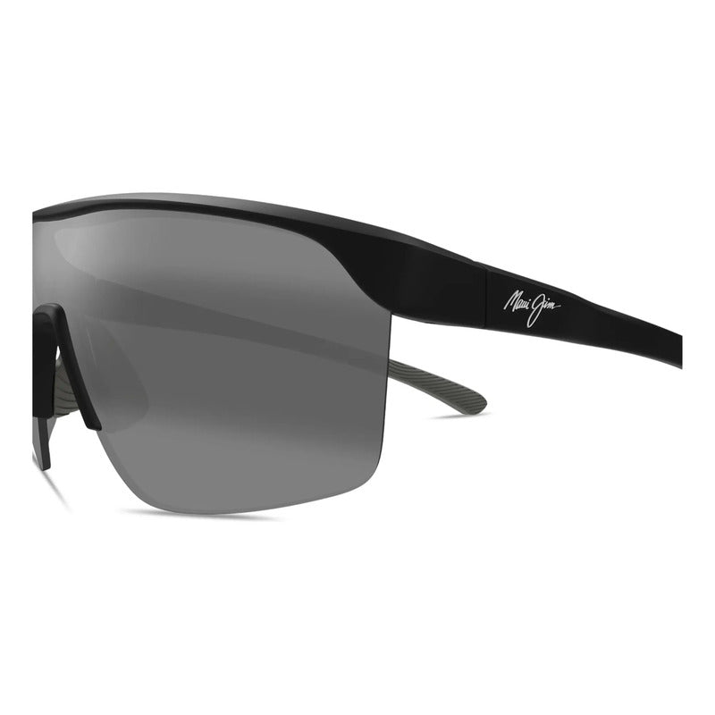 Maui Jim Paluna Nuevo Modelo Deportivo Amplio Unisex 595-02 Único Negro
