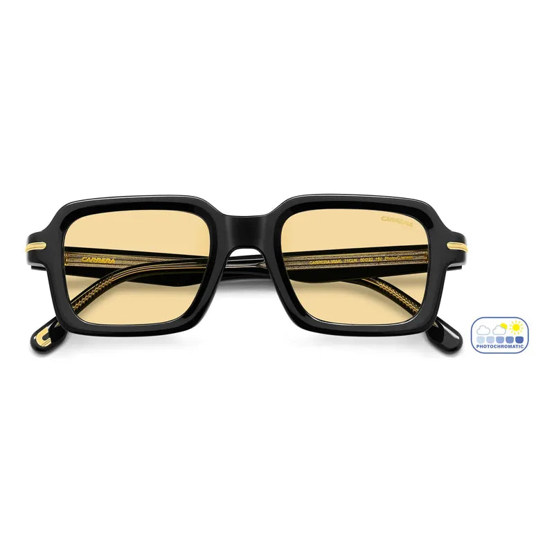 Lentes Carrera Micas Amarillas Fotocromáticas 358/s, 71cuk Único Amarillo Negro
