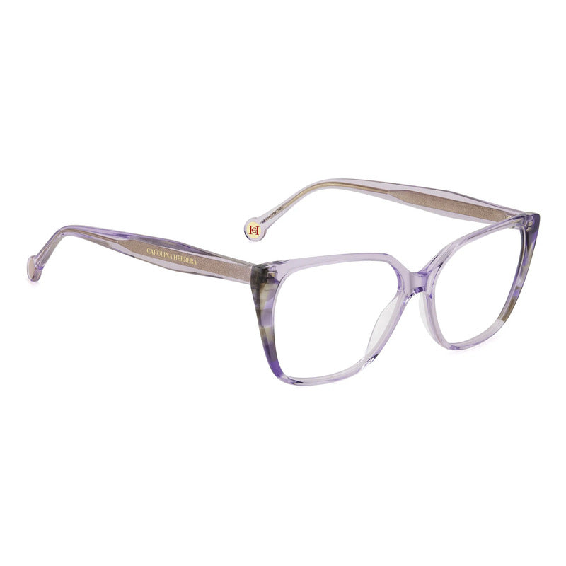 Lentes Ch Carolina Herrera Lujo Atemporal Nuevos 0341, 78914 Violeta