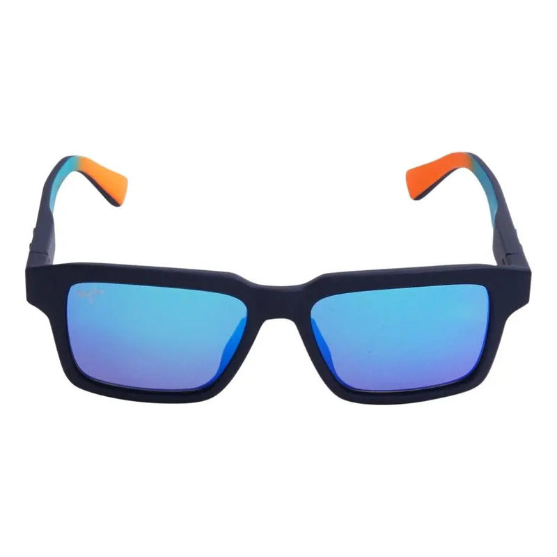 Lentes Maui Jim Espejeados Nueva Colección Kahiko B635-03 Único Azul
