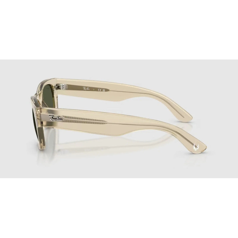 Lentes Sol Ray-ban Edición Especial Mega Wayfarer Rb0832s Único Beige Verde Oscuro