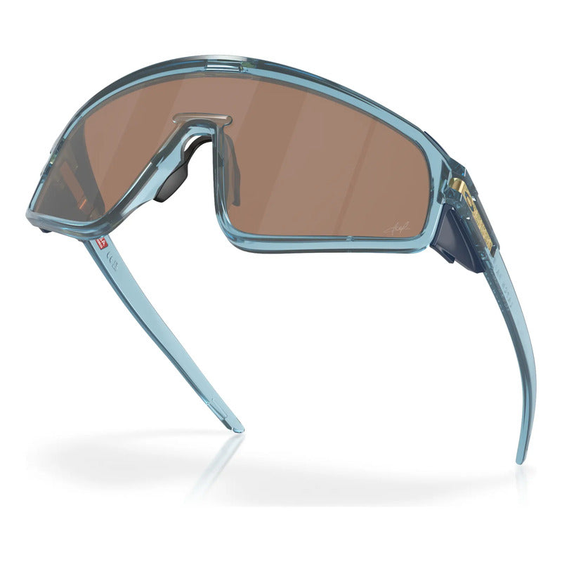 Lentes Oakley Edición Especial Kylian Mbappé Latch 940408 Único Bronce Azul