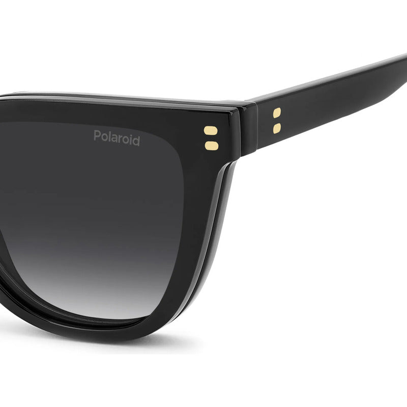 Armazón Con Clip Polarizado Graduable Para Mujer D596 08a17 Negro