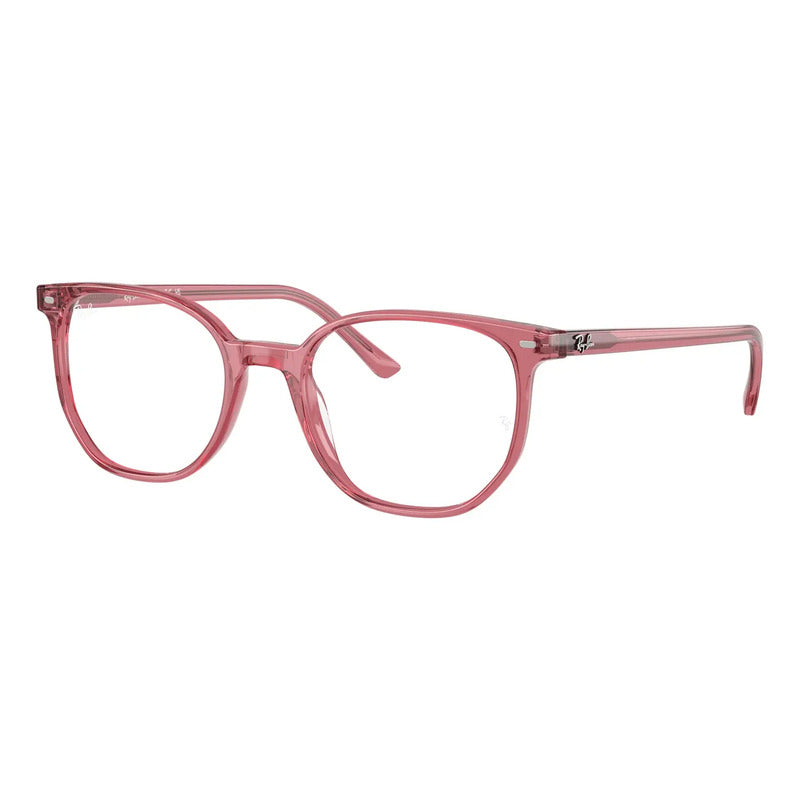 Armazón Ray-ban Para Damas Traslucidos Nuevos Rbrx5397, 8440 Rosa
