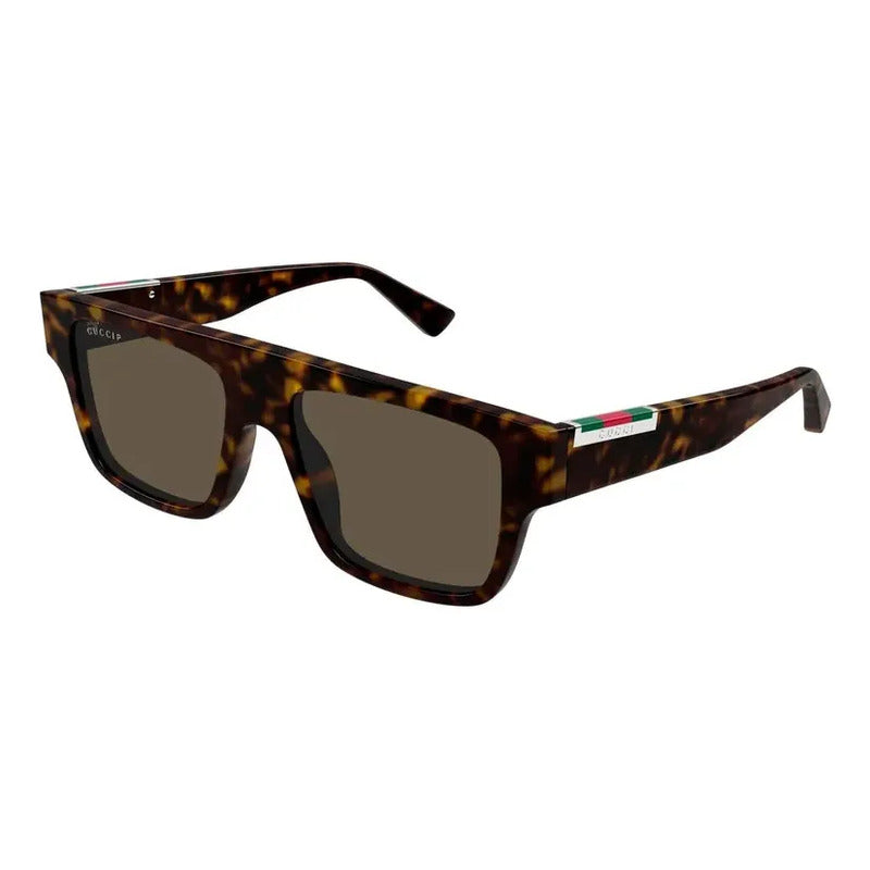 Lentes De Sol Gucci Hombre Polarizados Italiano Gg1960s 007 Único Marrón