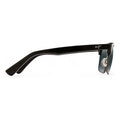 Lentes Maui Jim Kawika Negros Clásicos Retro Unisex 257-17c Único Negro