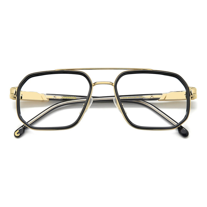 Armazon Carrera Metal Distintivo Doble Puente Ligero 1137 Dorado