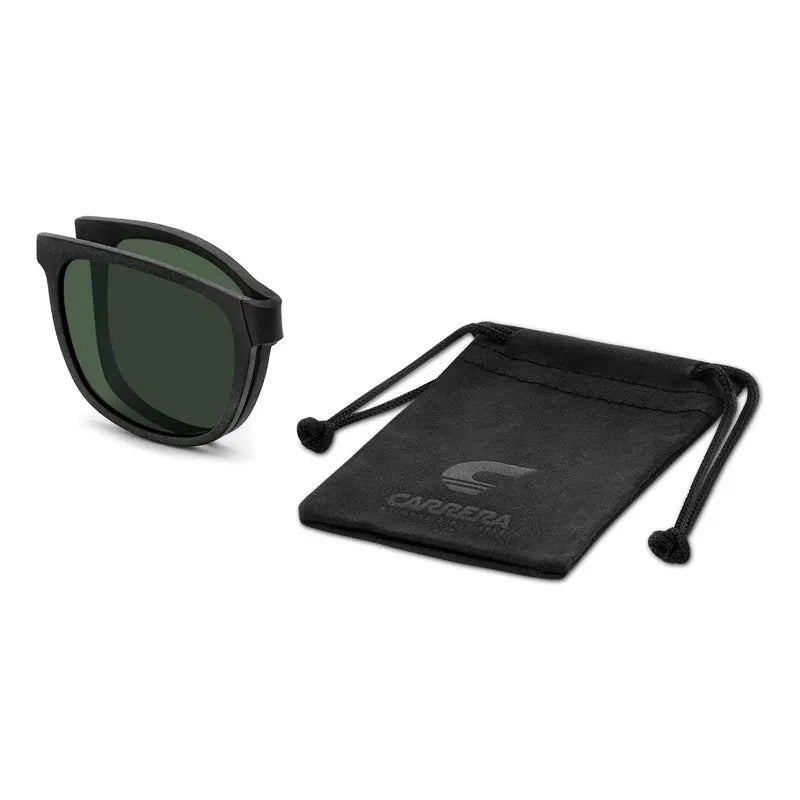 Lentes Carrera Clip Polarizado Ligero Unisex 8918/c, Blx18 54 Negro