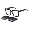 Armazón Carrera Amplio Dama Clip Polarizado 3080/c, 80717 Negro