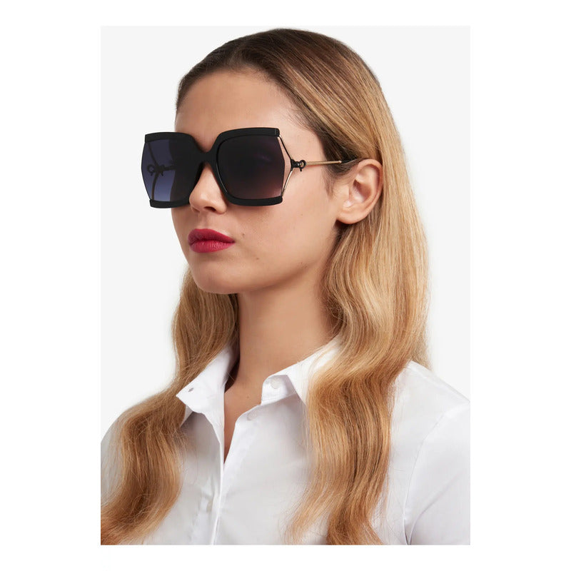 Gafas De Sol Ch Carolina Herrera Lanzamiento 0216/g/s, 2m29o Único Negro