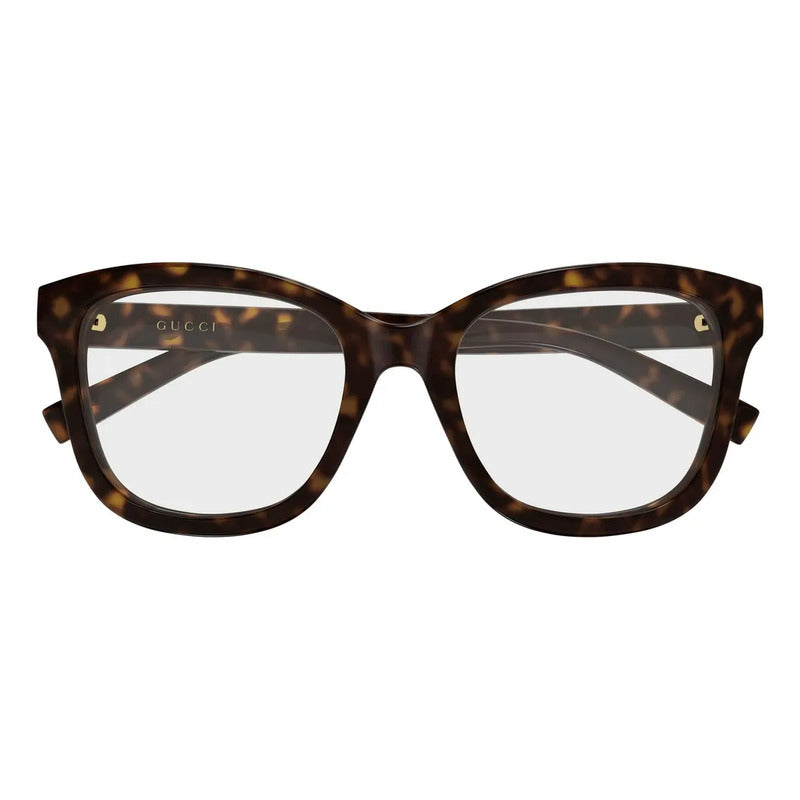 Armazón Gucci Fabricado En Italia Nuevo Original Gg2104o 002 Marrón