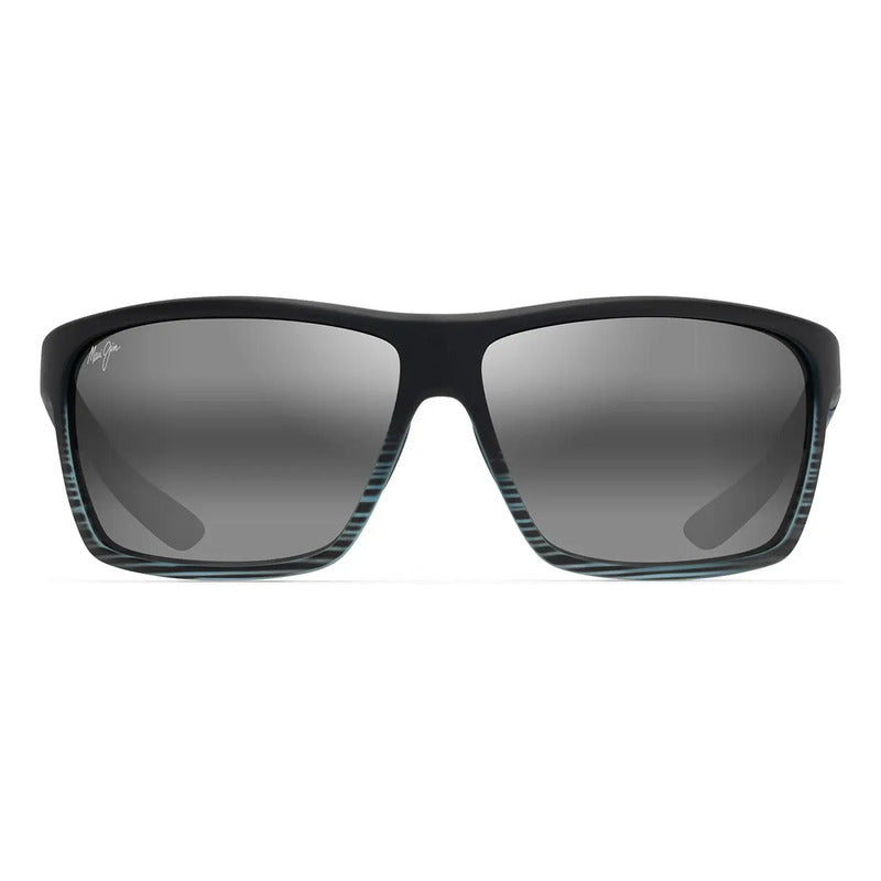 Lentes De Sol Maui Jim Alenuihaha Lentes De Cristal 839-11d Único Negro