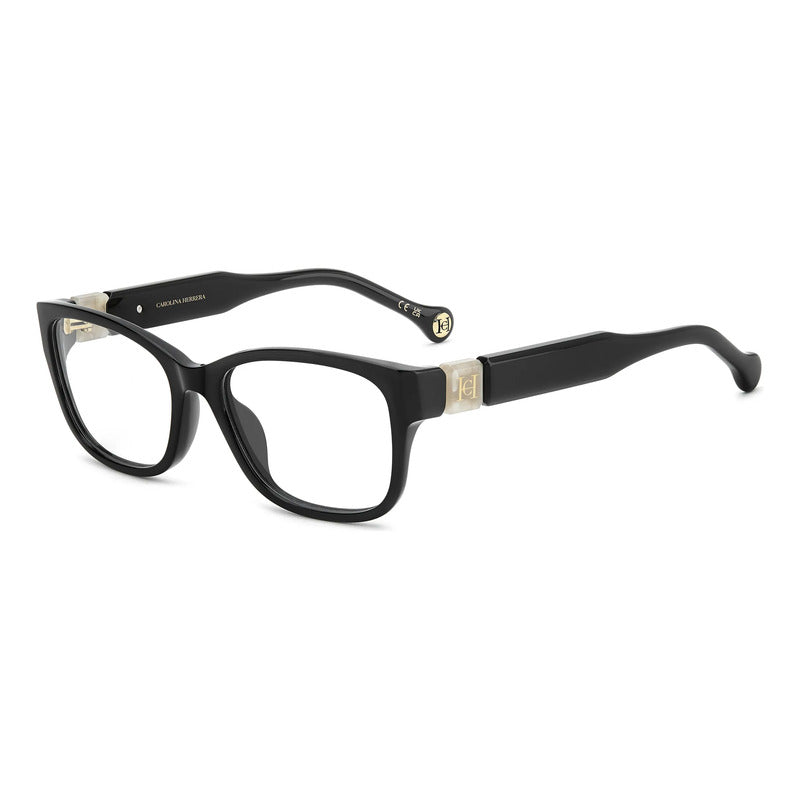 Armazón Carolina Herrera Ch Ideal Para Progresivos 0329 807 Negro
