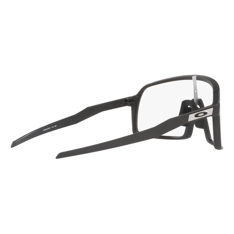 Lentes Oakley Sutro Fotocromáticos Ciclismo Oo9406, 940698 Transparente A Negro Iridium Fotocromático Carbono Mate