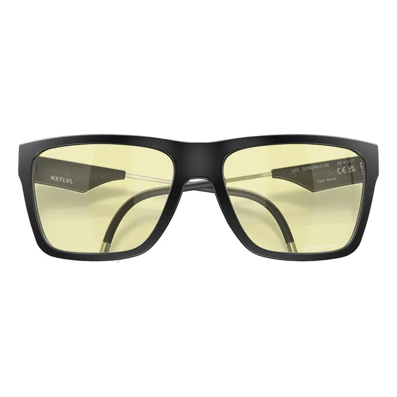 Lentes Gamer Oakley Bloqueo Luz Azul Protección Uv Oo924901 Único Ocre Negro