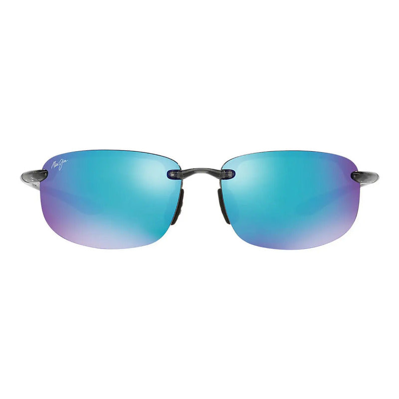 Lentes De Sol Maui Jim 100% Originales Polarizados B407-11 Único Azul Gris
