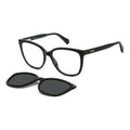 Lentes Con Clip Polarizado Mujer Elegantes Pld6229/cs, 807m9 Negro