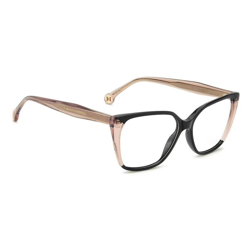 Armazón Graduable Carolina Herrera Ch Elegantes 0341 3h214 Negro