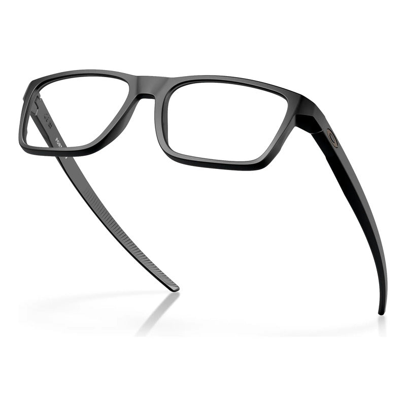 Lentes Oftalmicos Oakley Port Bow Armazon Negro Hombreox8164 Negro
