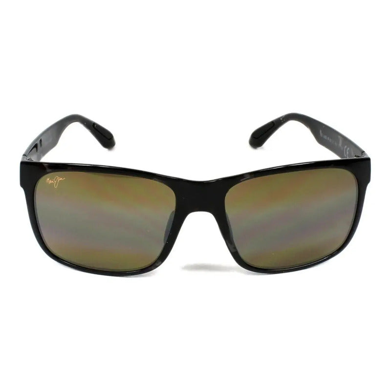 Lentes De Sol Maui Jim 100% Originales Polarizados H432-11t Carey Gris Negro Marrón Marrón Oscuro