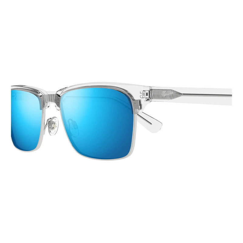 Lentes Maui Jim Kawika Transparente Espejeado Azul B257-05cr Único Transparente Azul