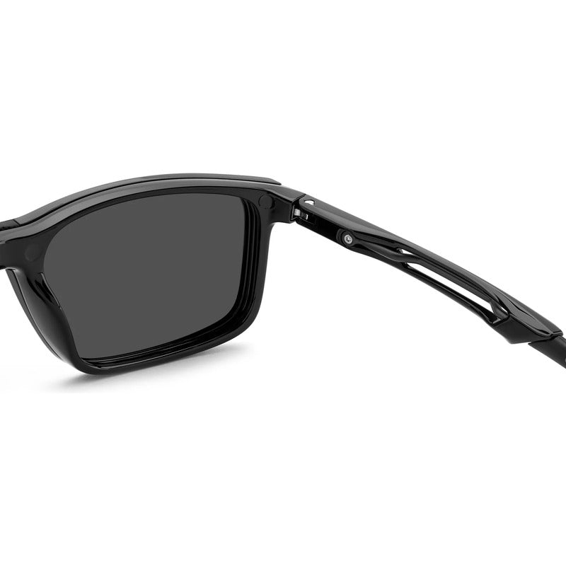 Armazón Carrera Clip Polarizado Varillas Flexibles 8933c Negro