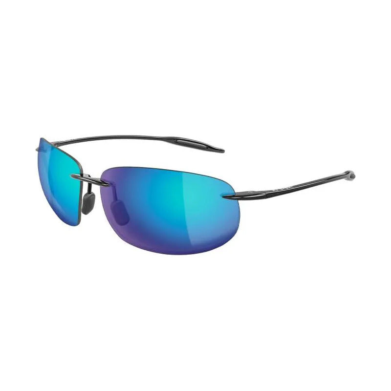 Maui Jim Sport Breakwall Ultraligeros Uso Diario B422-02 Único Negro Azul