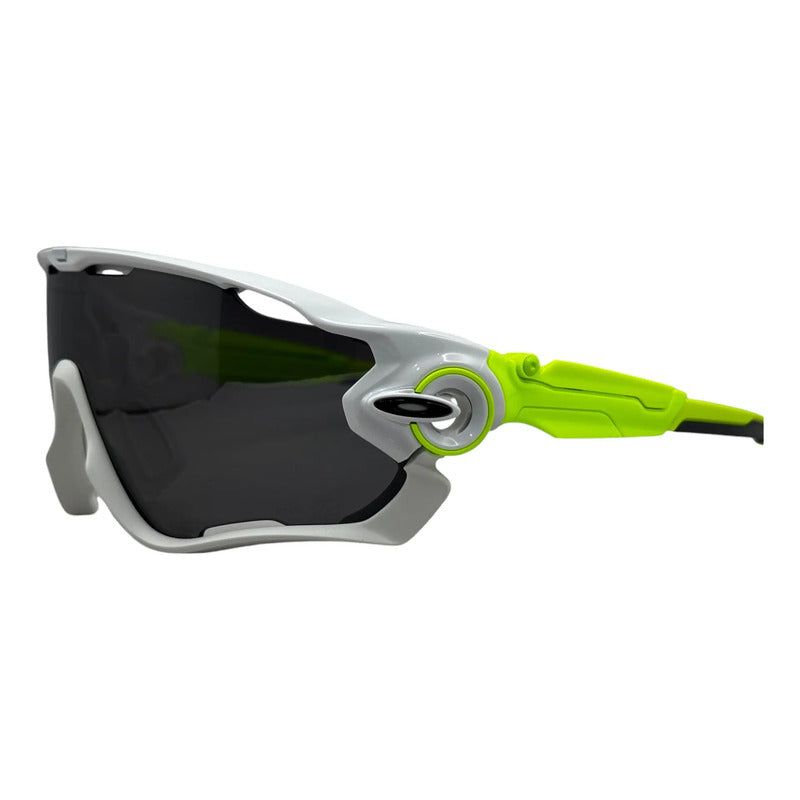 Lentes Oakley Jawbreaker Prizm Black Polarizados Oo929058 Único Negro Blanco Verde Lima