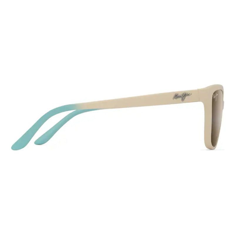 Lentes Maui Jim Italianos Dama Lentes De Cristal Honi H75805 Único Beige Marrón